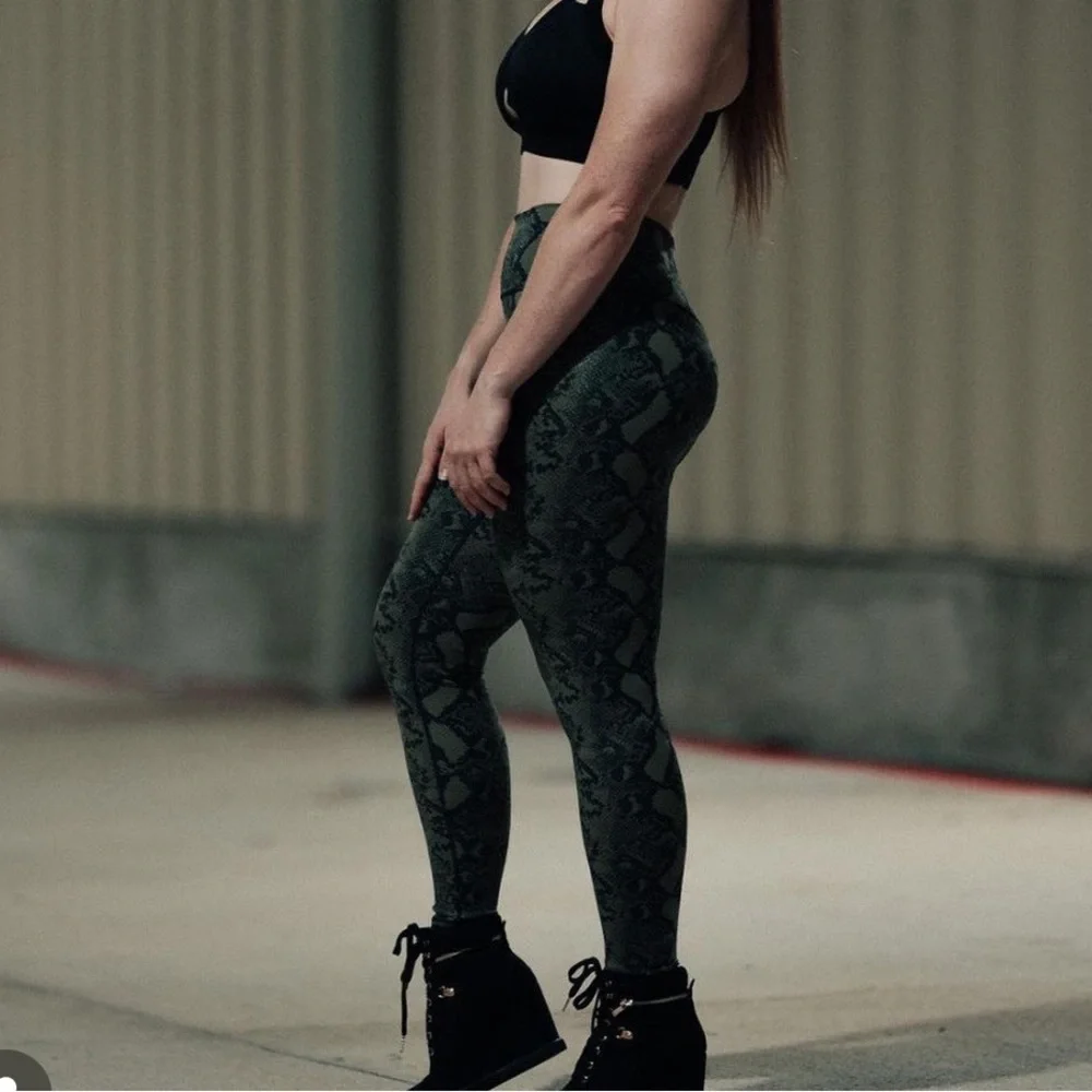 Buffbunny rebel legging green snake bite - Picture 7 of 10